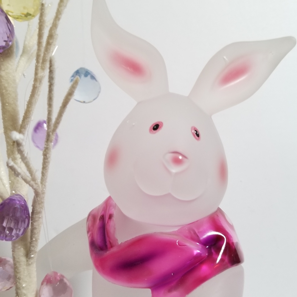 Easter Bunny Tree w/Glass Eggs - Picture 2 of 8